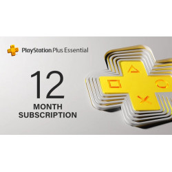 Carte PlayStation Plus Essential Abonnement Europe 12 Mois