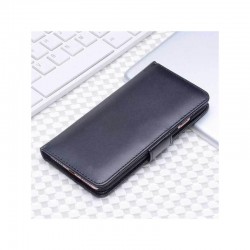 Etui portefeuille en simili cuir pour iPhone 7 ou iPhone 8 Noir
